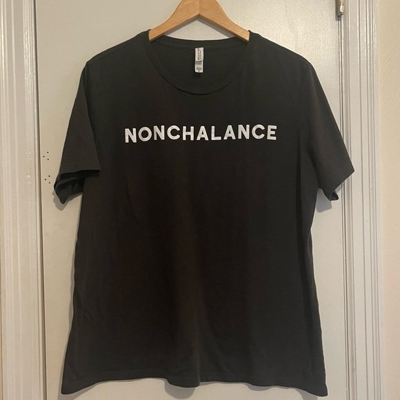 Nonchalance T-Shirt (a la David Rose) - Picture 1 of 3